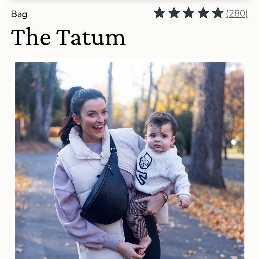 Sold Out! Tia Booth Mock x Andar Tatum Crossbody Bum Bag in Jet Woven Black